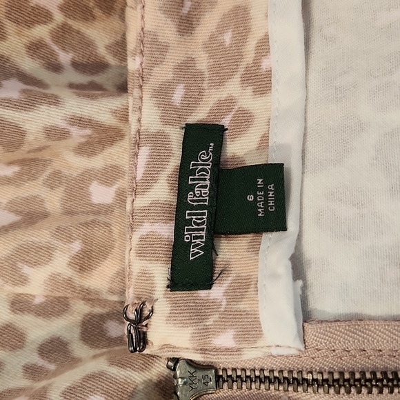 Wild Fable Cheetah Print Mini Skirt - Muted 🐆 - Picture 4 of 4